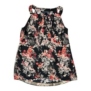 White House Black Market
Women's Sleeveless Blouse Black Floral Size 4